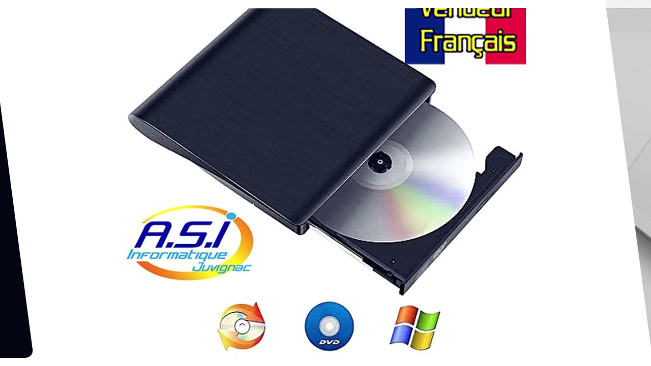 Votre Ordinateur n'a pas de Lecteur / Graveur CD - DVD