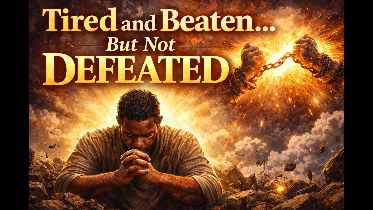 Tired and Beaten...Bur Not Defeated