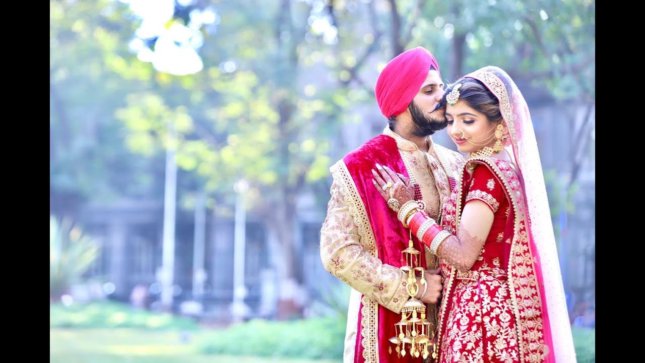 ROYAL PUNJABI WEDDING OF JASNAIN+BHAVNEET I CINEMATIC VIDEO HIGHLIGHTS I BY PINKY STUDIO I