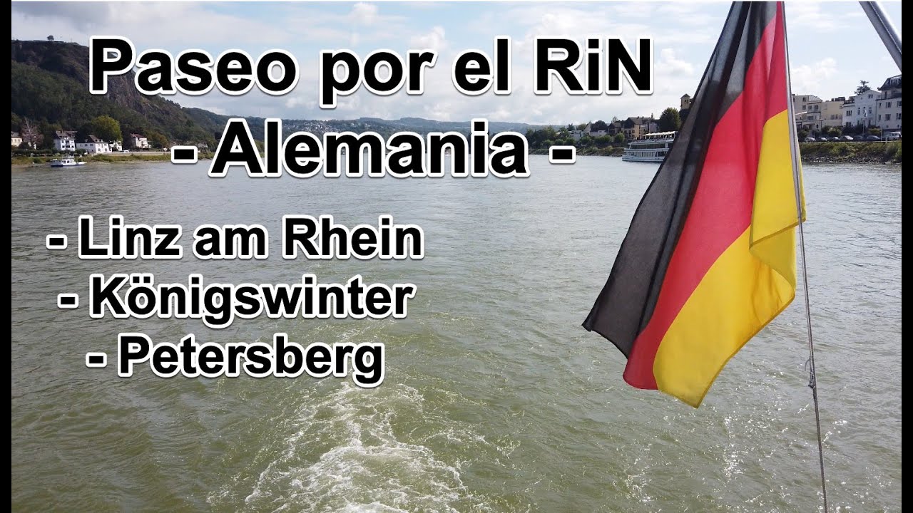 Paseo por el Rio Rin - Alemania