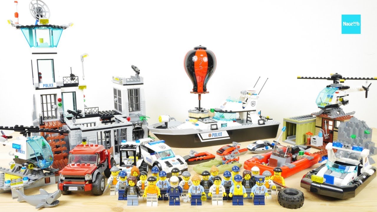 レゴ シティ ポリス 島の脱走劇シリーズ 全6種  ／  LEGO City All Prison Island Sets