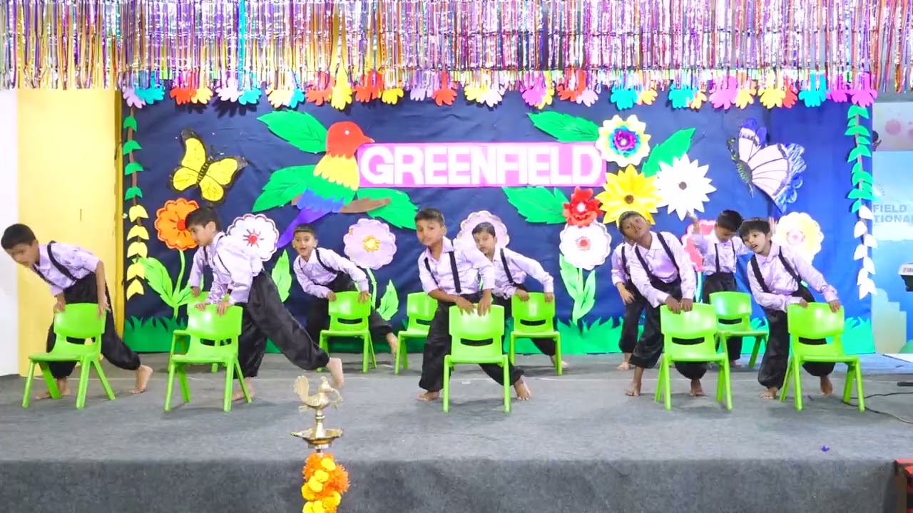 Pre-School Chair Dance Annual Function Greenfield School 2025-2026.