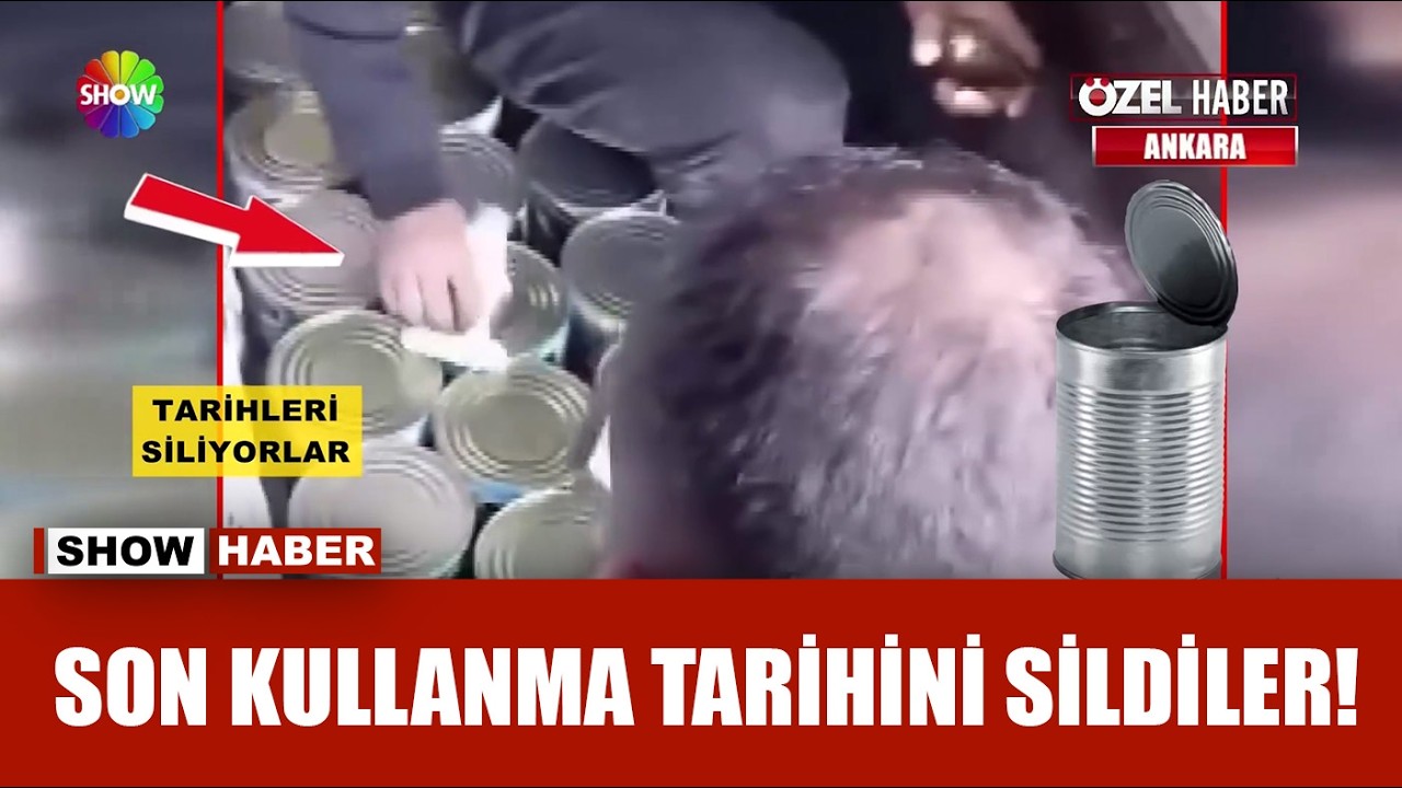Tarihi geçmiş salçalar satıldı mı?