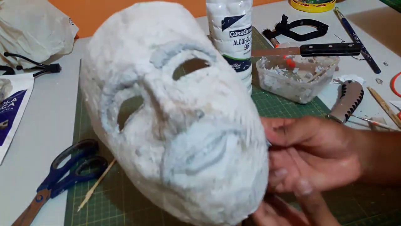 APRENDE HACER UNA MÁSCARA ARTESANAL - Cézar Calagua