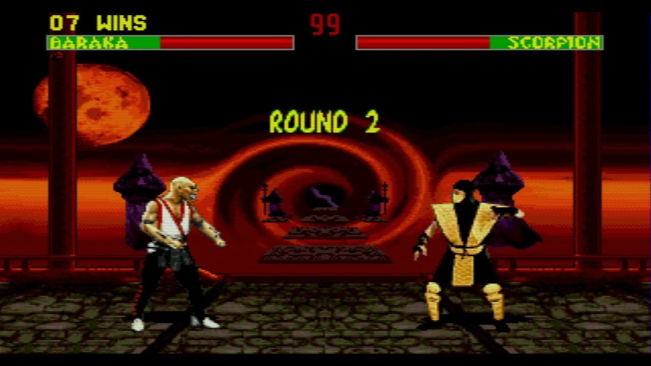 Mortal Kombat II [Baraka] Very Hard (Sega Genesis)