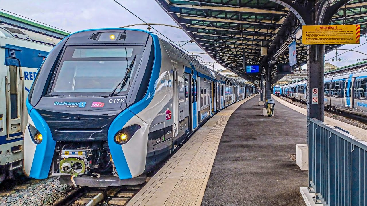 [SNCF]RER E Les Z58000 (RER NG) sur le Réseau Paris Est + Trajet à bord #rer #rere #sncf