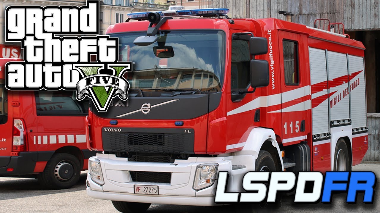 INCENDIO APPARTAMENTO E SINISTRI  - GTA 5 LSPD:FR - Vigili Del Fuoco