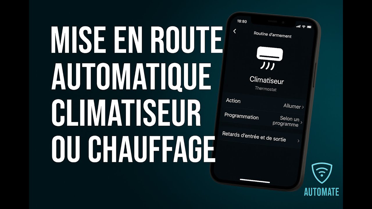 🔔 Tutoriel : Mise en Route Automatique Climatiseur ou Chauffage avec AJAX 🔔
