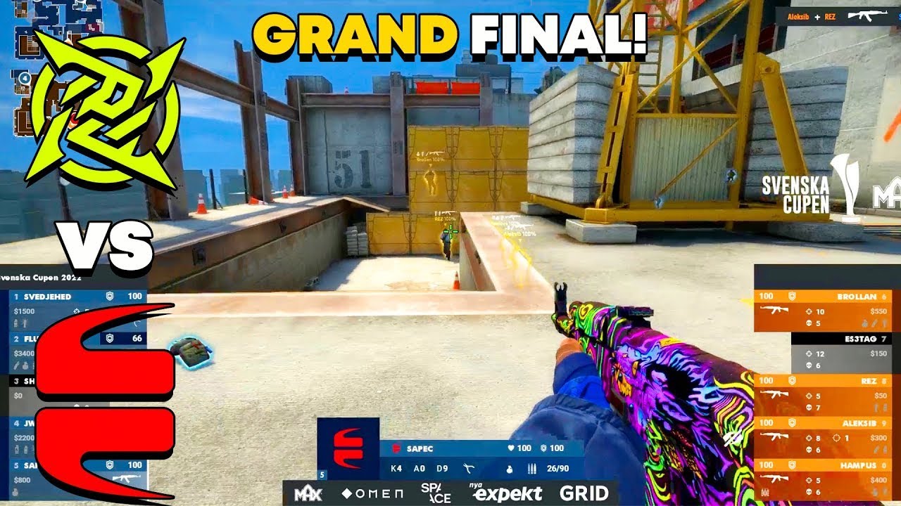 GRAND FINAL!   NIP vs EYEBALLERS   HIGHLIGHTS   Svenska Cupen 2022   CSGO