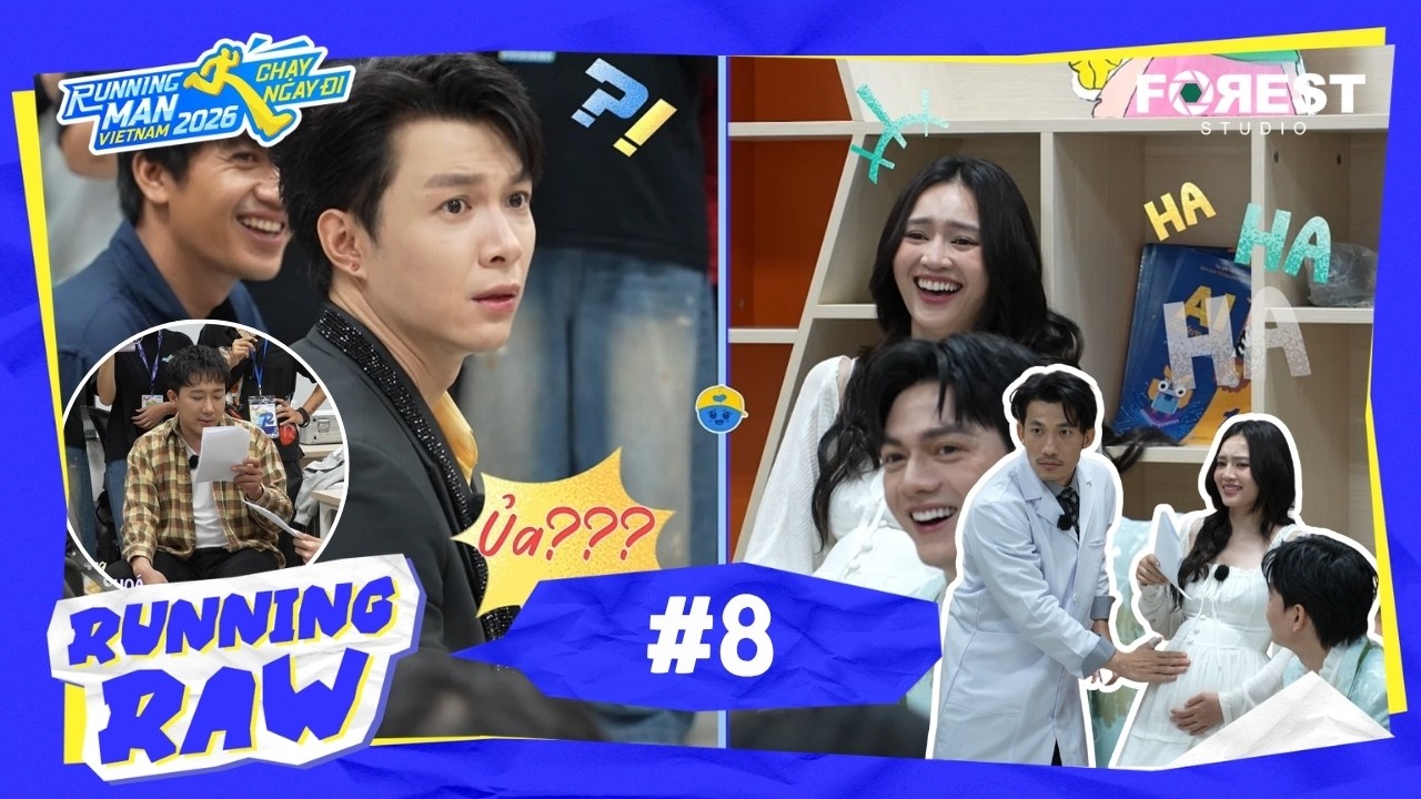 RUNNING RAW #8: C&ugrave;ng d&agrave;n obsada tập dợt cho phần mở đầu, S&aacute;u T&uacute;t &bdquo;C&Aacute;U&rdquo; v&igrave; &iacute;t thoại | RMVN2026
