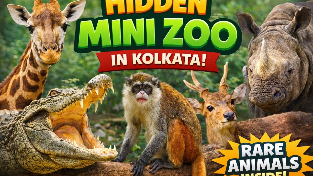 Hidden Mini Zoo In Kolkata | Rare Animals Inside 