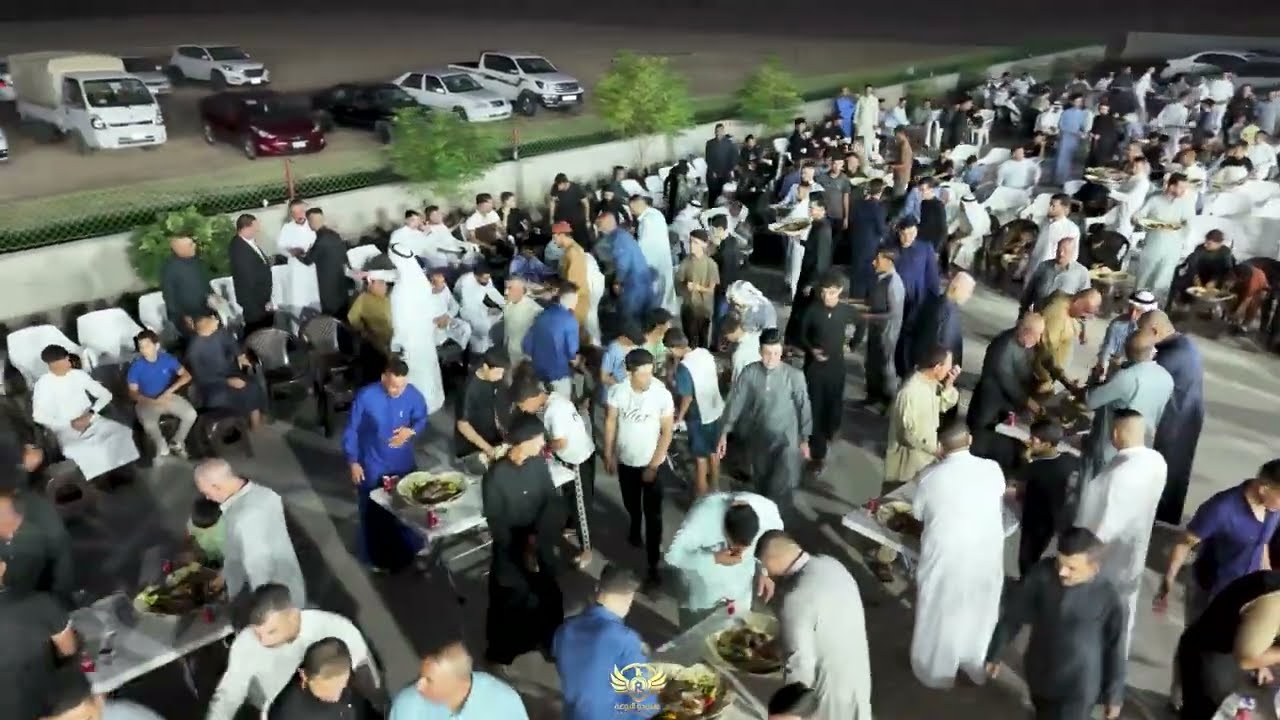 وليمة عشاء بمناسبة زواج💍عدنان علي ابراهيم🏠قاعة ديفان بالاس