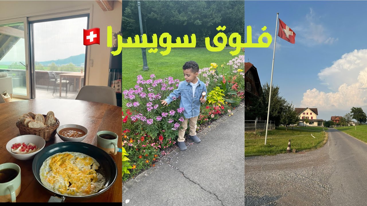 فلوق سويسرا /رحلتي من كومو الى سويسرا🇨🇭/في قلب الريف السويسري /لوسرن/لوتيربورنين/انترلاكن/سويسرا2025