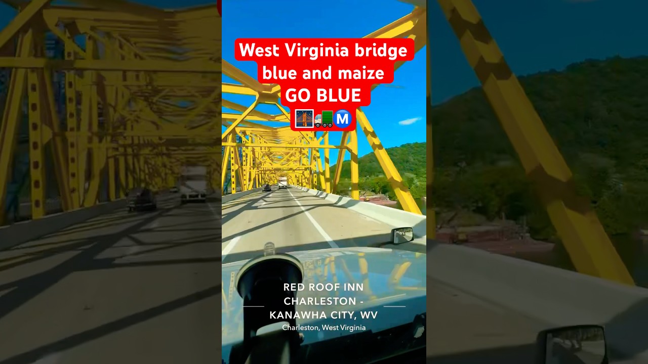 Blue and maize bridge. 
