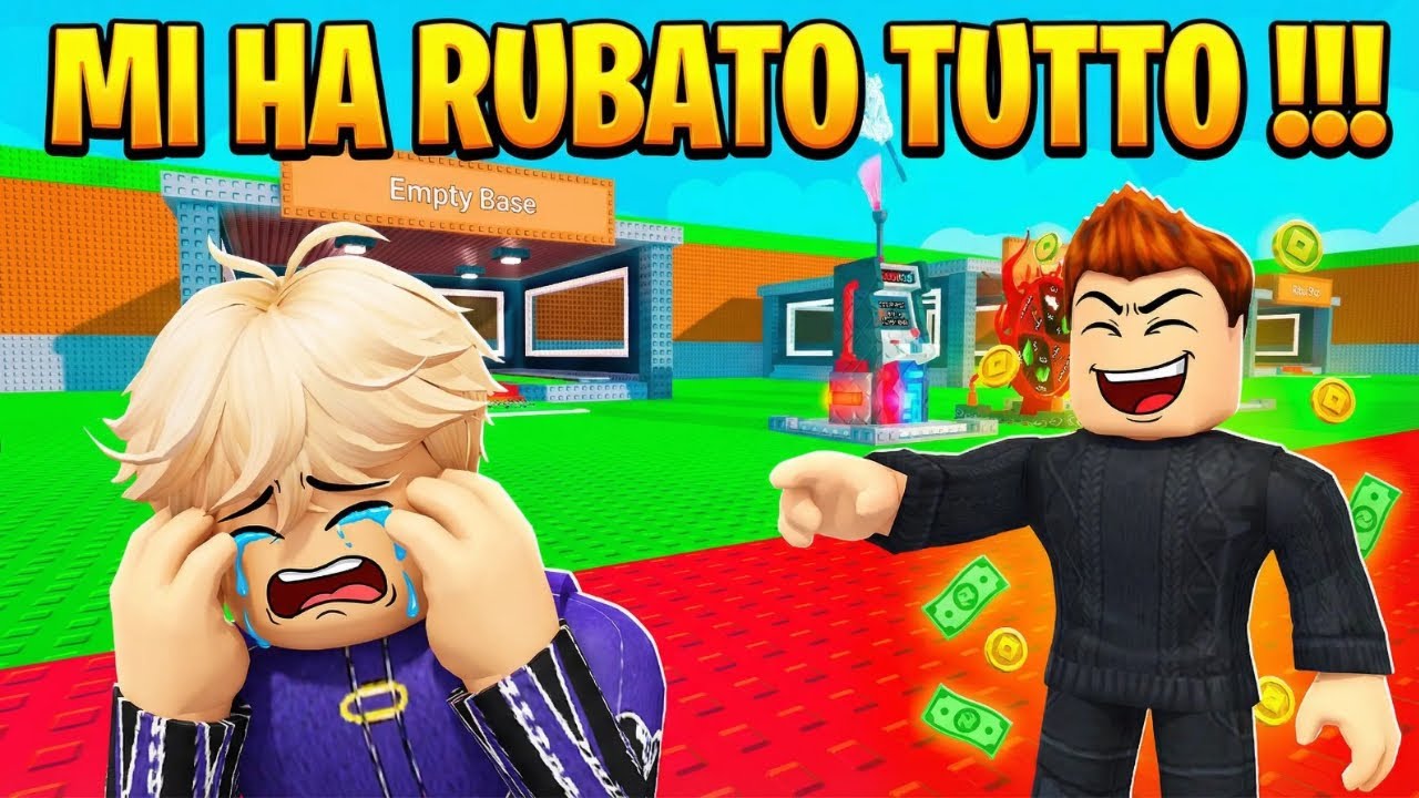 il mio migliore amico mi ha rubato tutto su STEAL A BRAINROT.