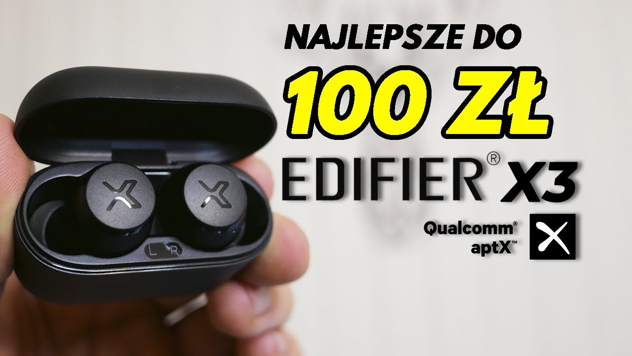 NAJLEPSZE TANIE SŁUCHAWKI BEZPRZEWODOWE Z POLSKI?! | Test EDIFIER X3