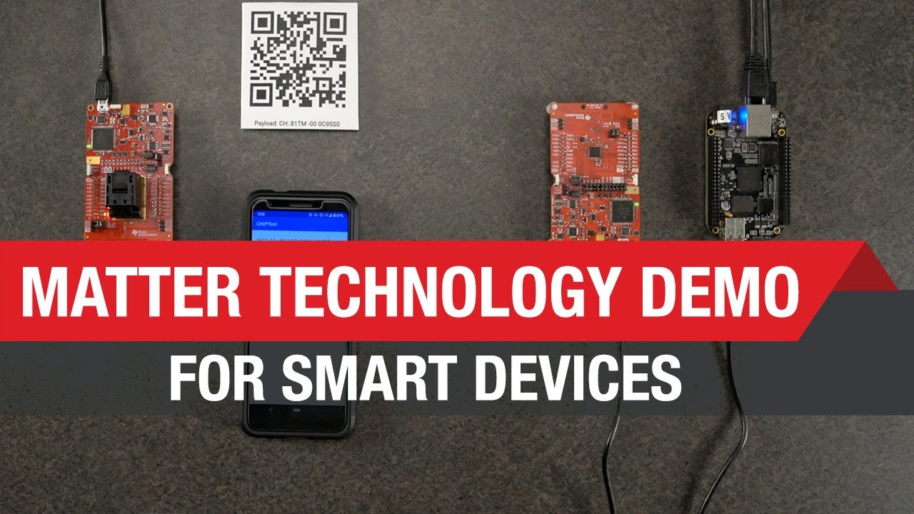 TI Matter technology demo: Unified standard for connected objects