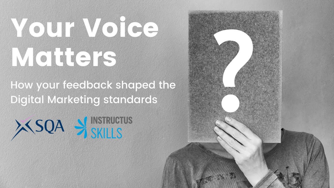 How Your Feedback Shaped the Digital Marketing NOS (National Occupational Standards)