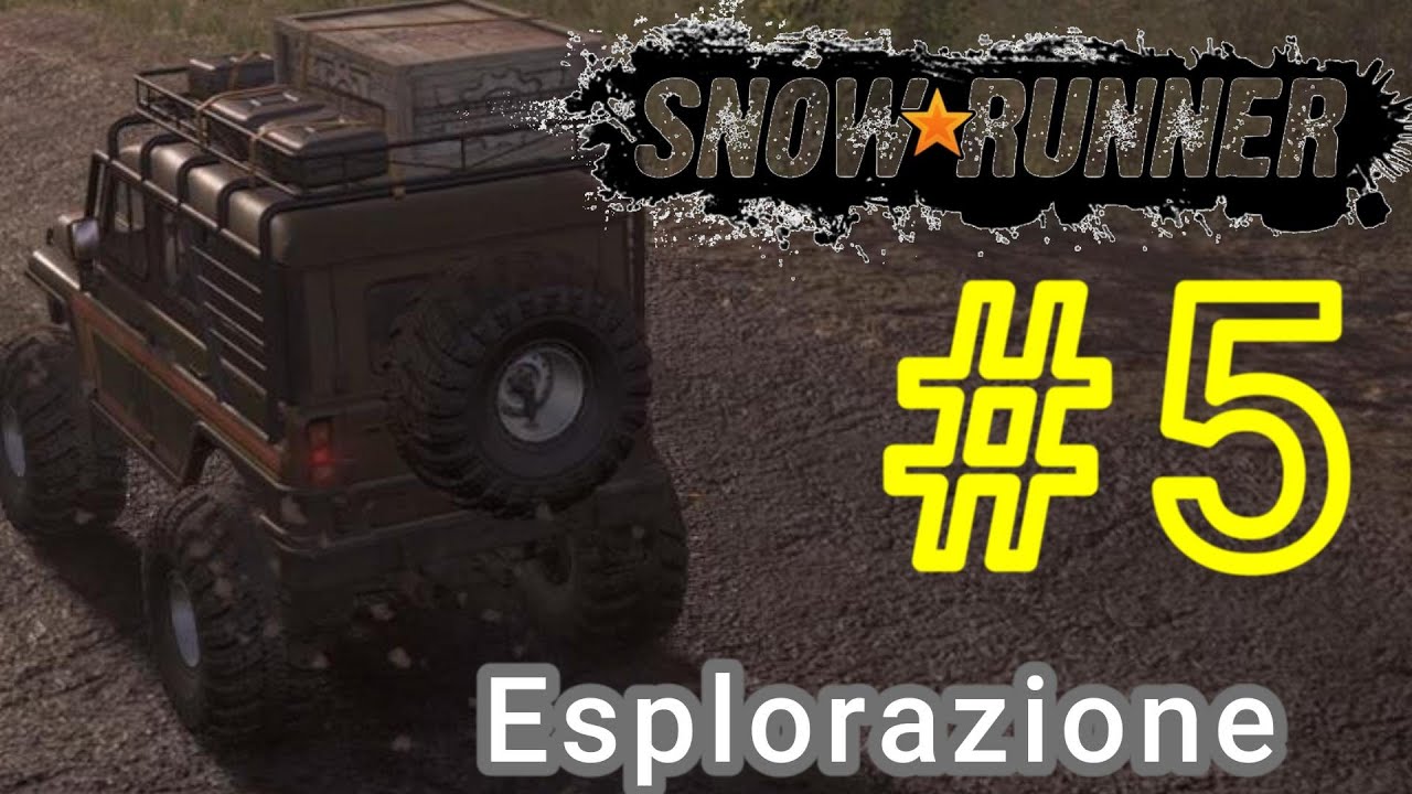 Esploriamo la nuova Mappa in Snow Runner prima degli incarichi - Rtx 3060 12GB - Pc gameplay -