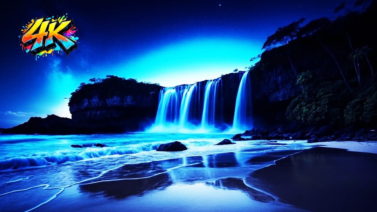 Deep Sleep Instantly (Ad-Free) | Soothing Night Sea Sounds for Stress and Anxiety