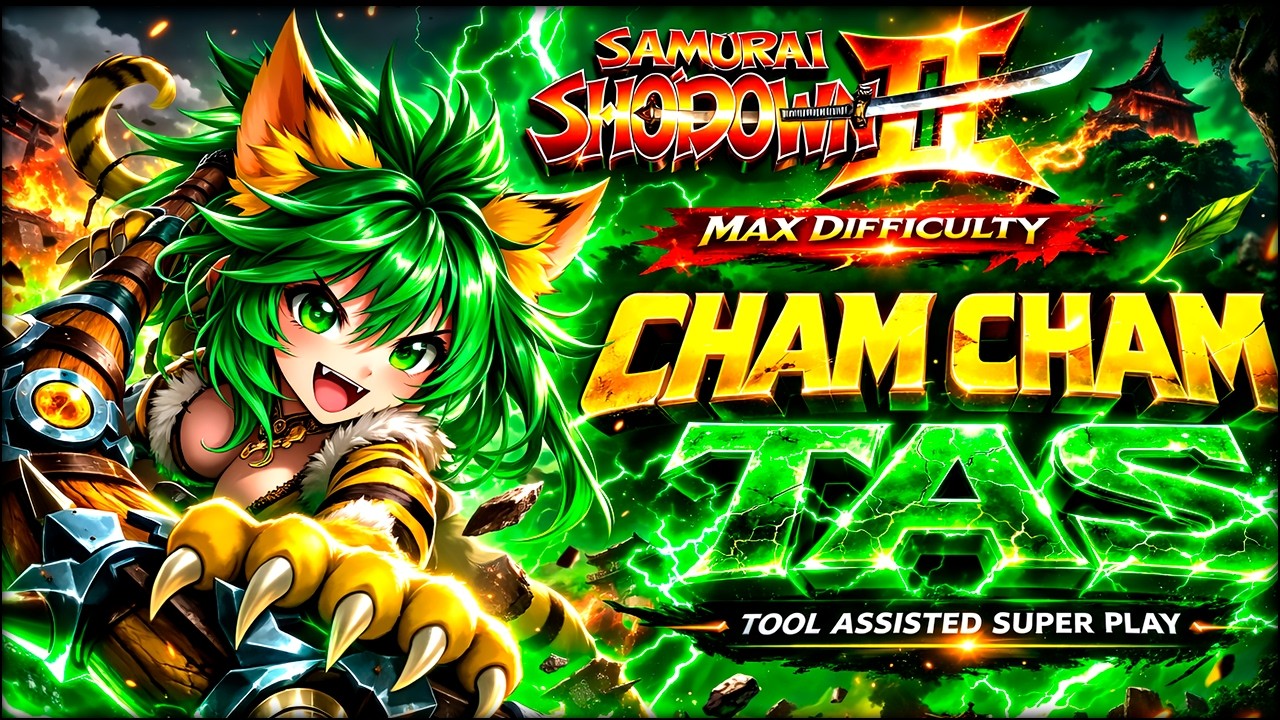 【TAS】SAMURAI SHODOWN II - CHAM CHAM