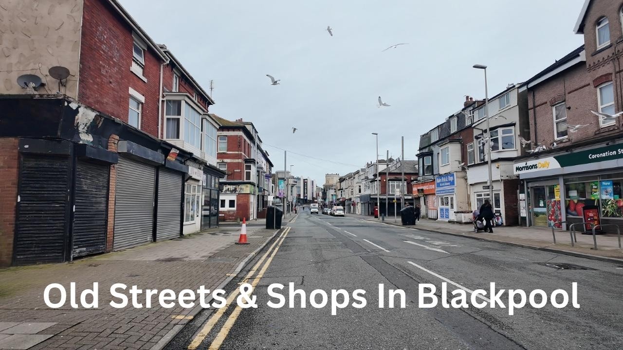 Blackpool's Old Shops & Guest Houses: Central Drive And Surrounding Areas