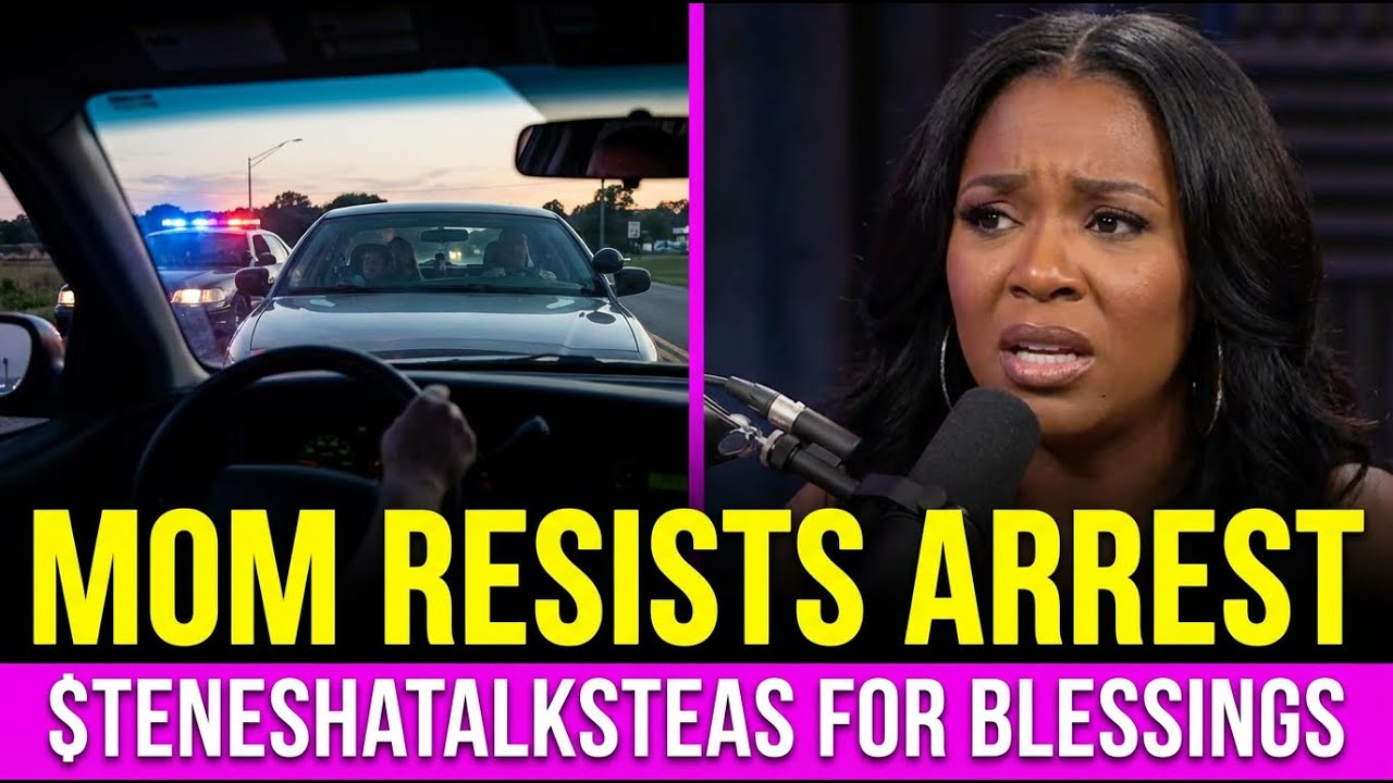 DRUNK BLACK MOTHER RESISTS ARREST WITH KIDS IN CAR ON GIVE GRACE OR CRASH OUT WASTE LIVE