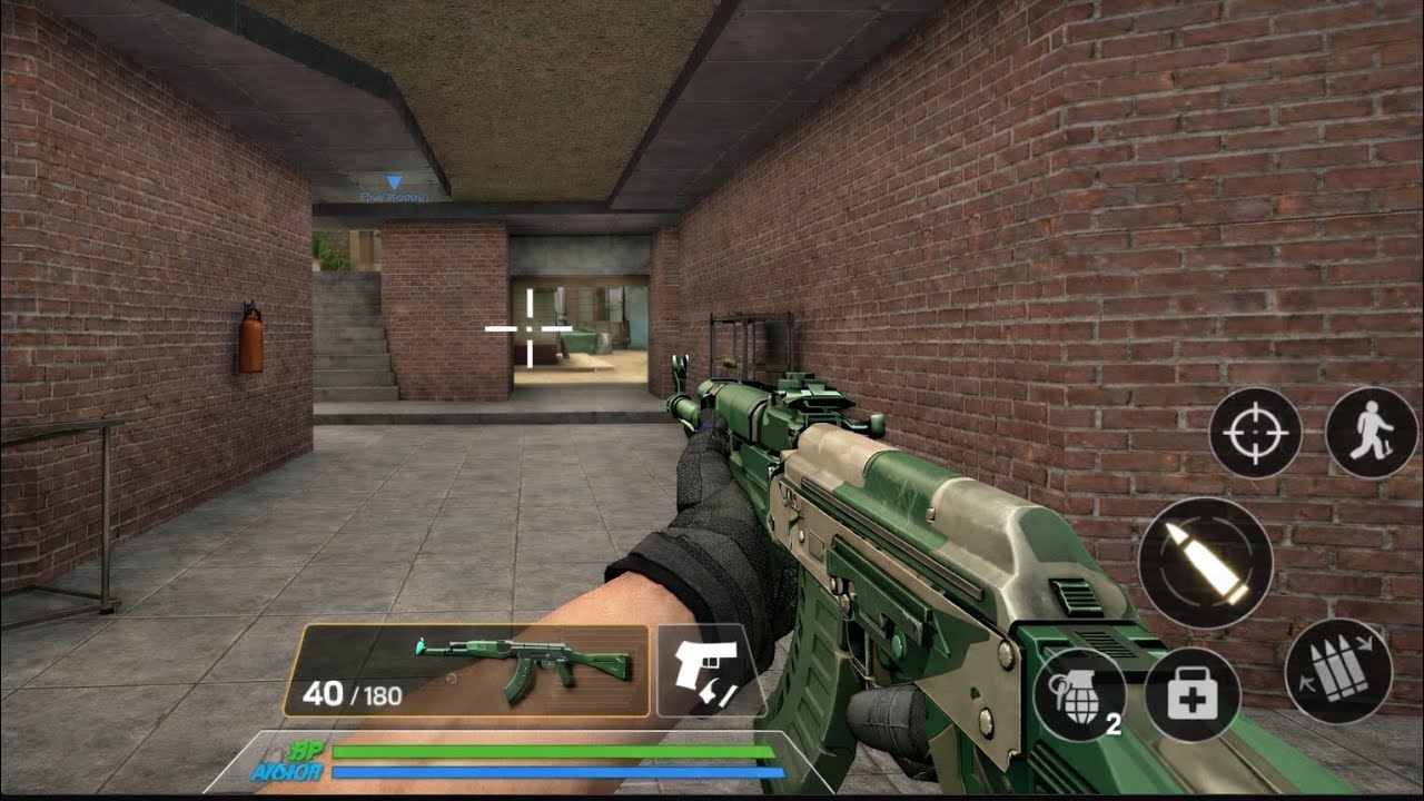 Intense FPS Gameplay with AK-47 | Epic Close-Range Battle 🔥 #14