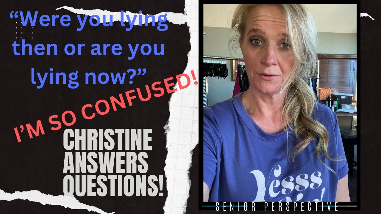 Christine Brown: Were you LYING?? #sisterwivesnews