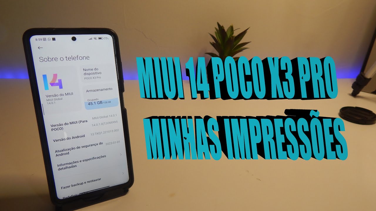 MIUI 14 POCO X3 PRO PRIMEIRAS IMPRESSÕES