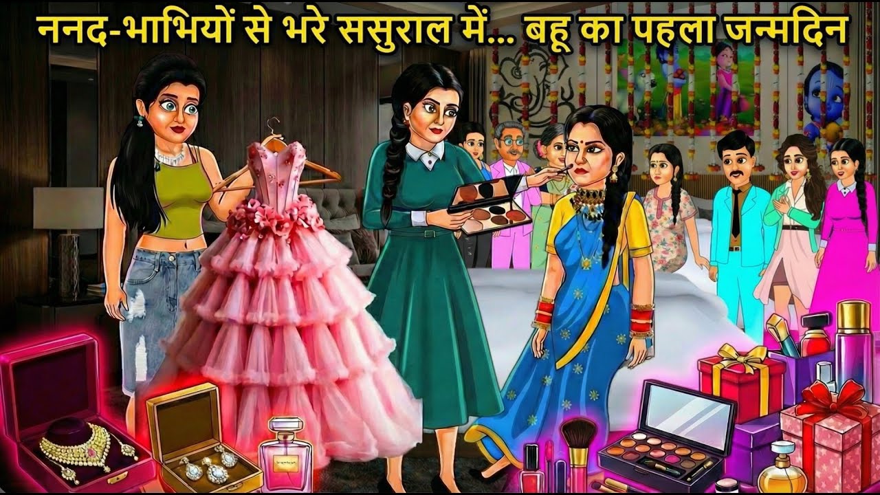 ननदों से भरे ससुराल में… बहू का पहला जन्मदिन ||Daughter-in-law living in a joint family