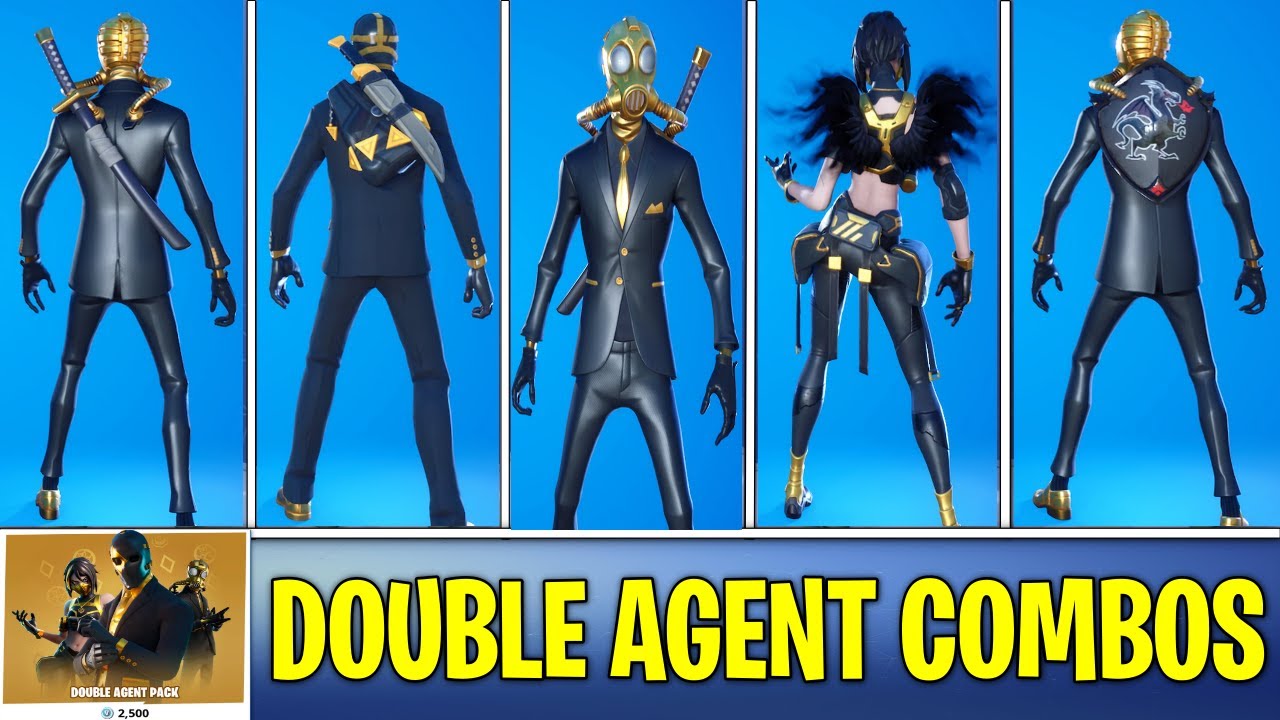 DOUBLE AGENT PACK Combos in Fortnite - Before you Buy