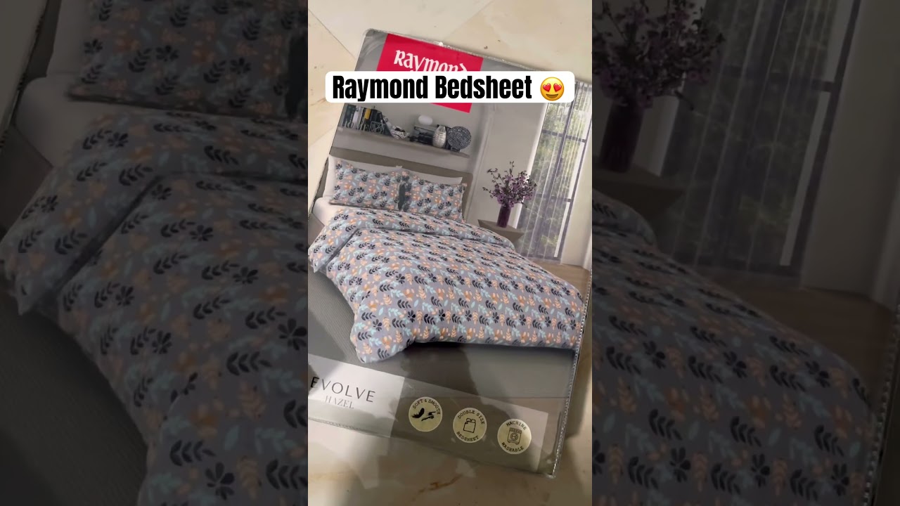 Raymond Home Style Bedsheet Unboxing🔥 | Premium Quality  🛏️