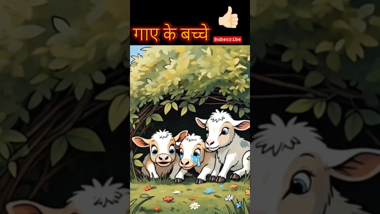 Gaaey Ke Bachche | Cows Babies | #shorts #youtubeshorts #shortsfeed #trending #ai #ytshorts #viral