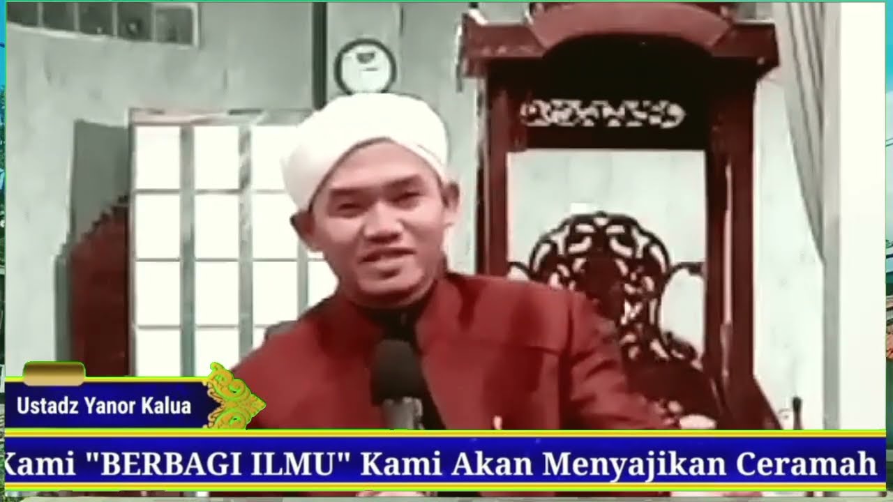 CERAMAH TERBARU.!!! Guru Yanor Kalua Terbaru