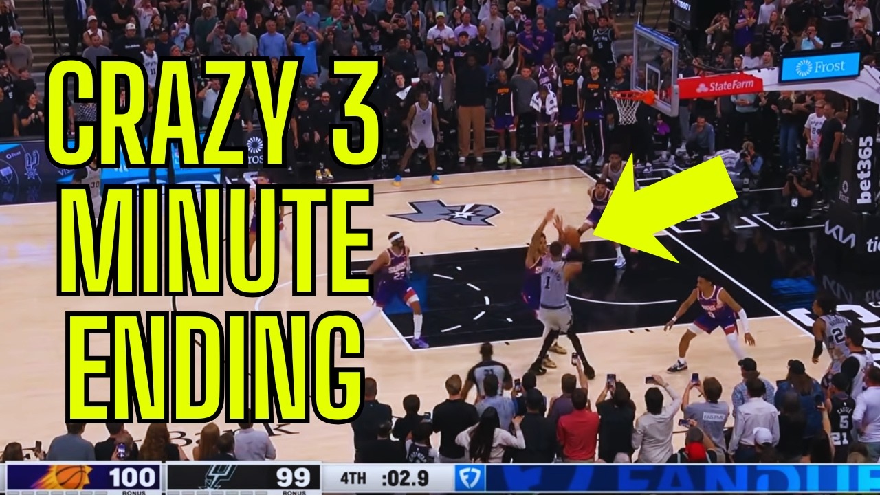 The Spurs vs Suns ENDING Was UNREAL... | EXPLAINED |