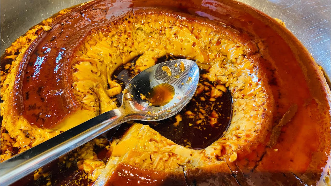 Crème caramel al caffè con latte di riso.no latticini.un budino che si scioglie in bocca