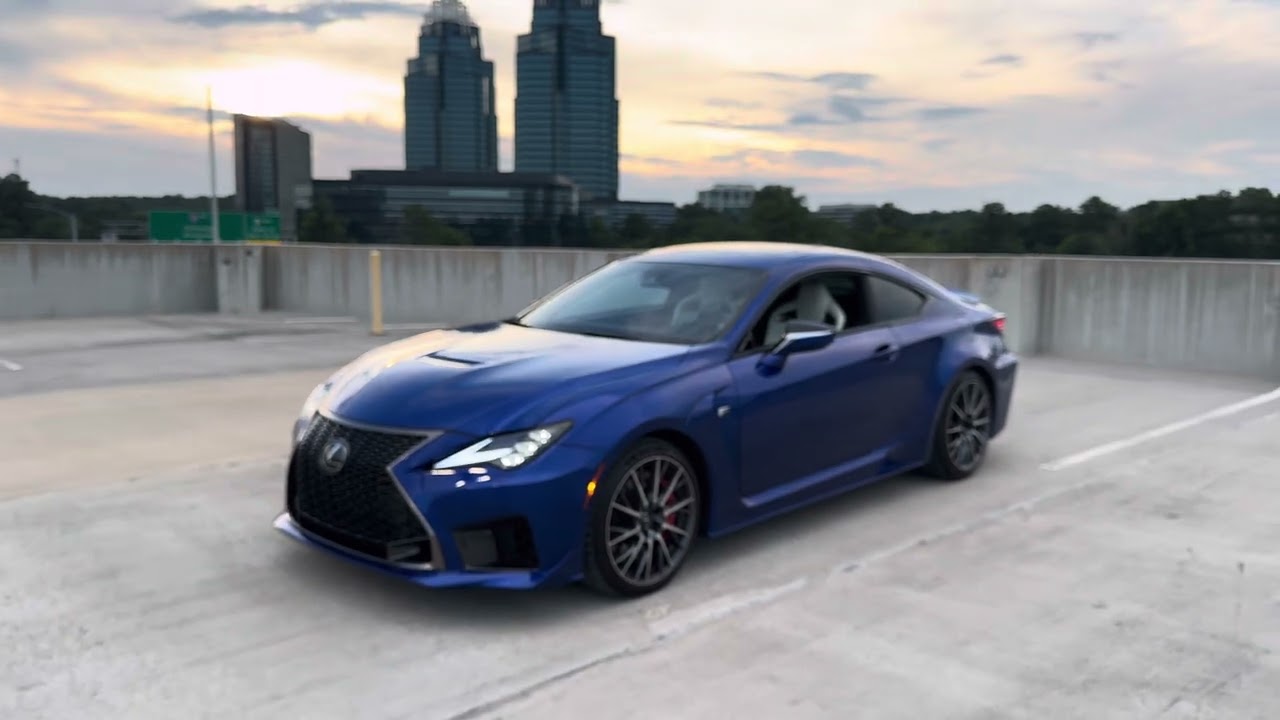 Rare Spec! Lexus Enthusiast&rsquo;s 2022 Lexus RC F with Panda Interior 