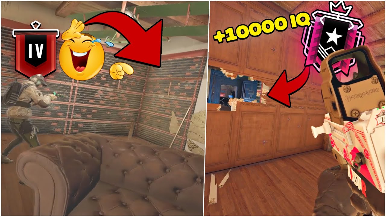 I Asked Every Rank to Show me their Best Site Setup in Rainbow Six Siege