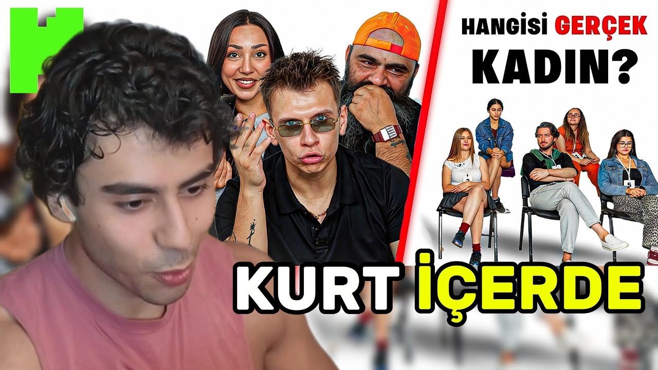 emirVici, ''HANGİSİ GERÇEK ERKEK? | 4 KADIN VS 1 ERKEK!'' İZLİYOR! @Burak Aktürk @emirVici