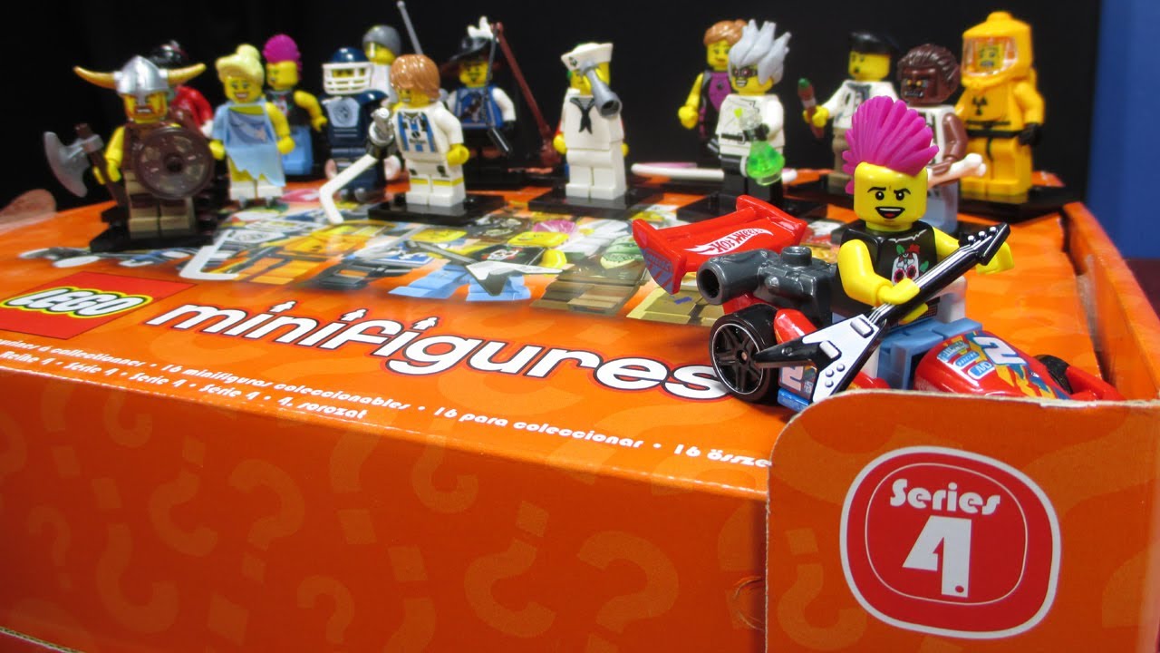 S4 Lego MiniFigures Series 4 Box 60-Packs Unboxed!
