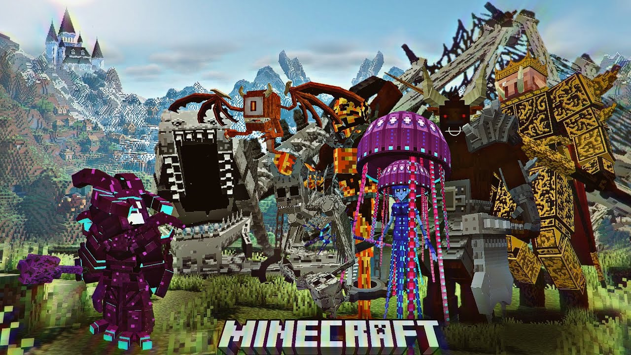 တိုက်အင်အားကြီးတဲ့မိစ္ဆာBoss ကြီးများ(Minecraft After Euler)