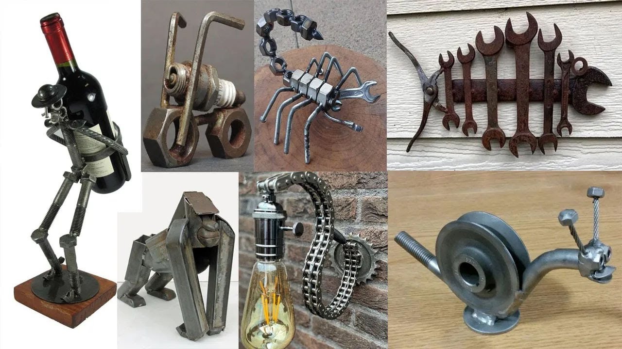 DIY Scrap / Junk / Rusted Metal Project Ideas