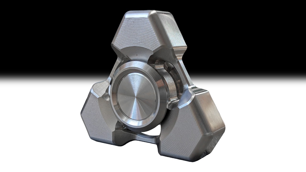 Fidget Spinner Show and Tell Review Episode 49: 7 Seven Studio's July in Stainless Steel