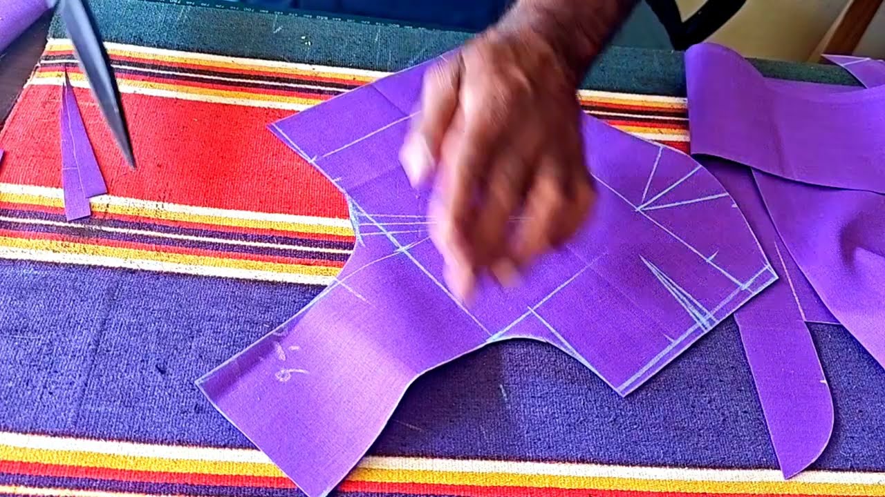 நார்மல் பிளவுஸ் cutting செய்வது எப்படி? From institute லா class time 