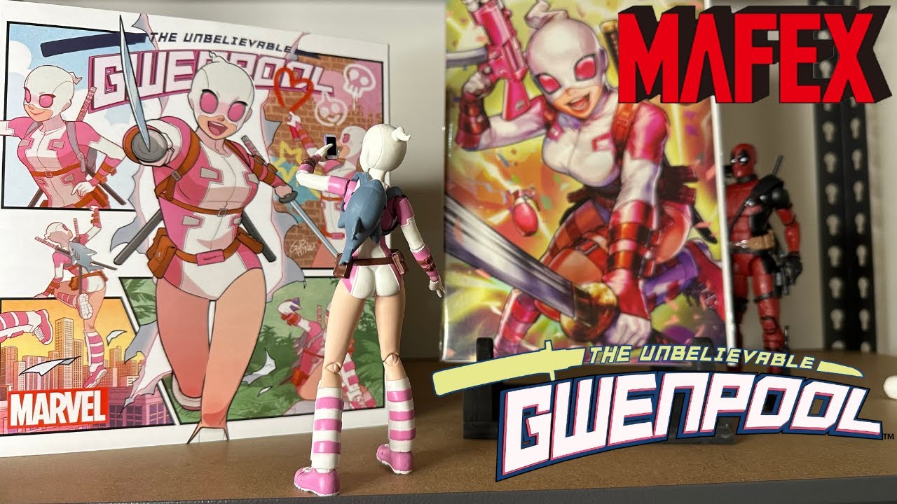 The Unbelievable GWENPOOL Figure from MAFEX