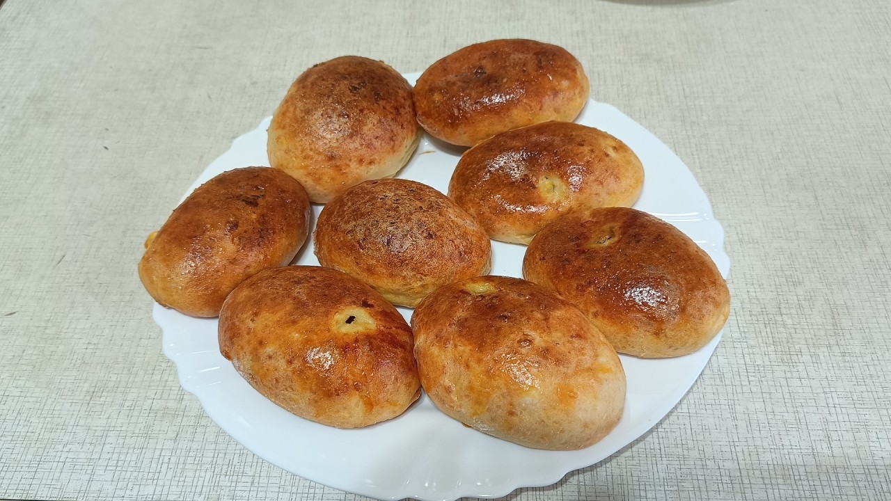 Пирожки с грибами, ем и худею