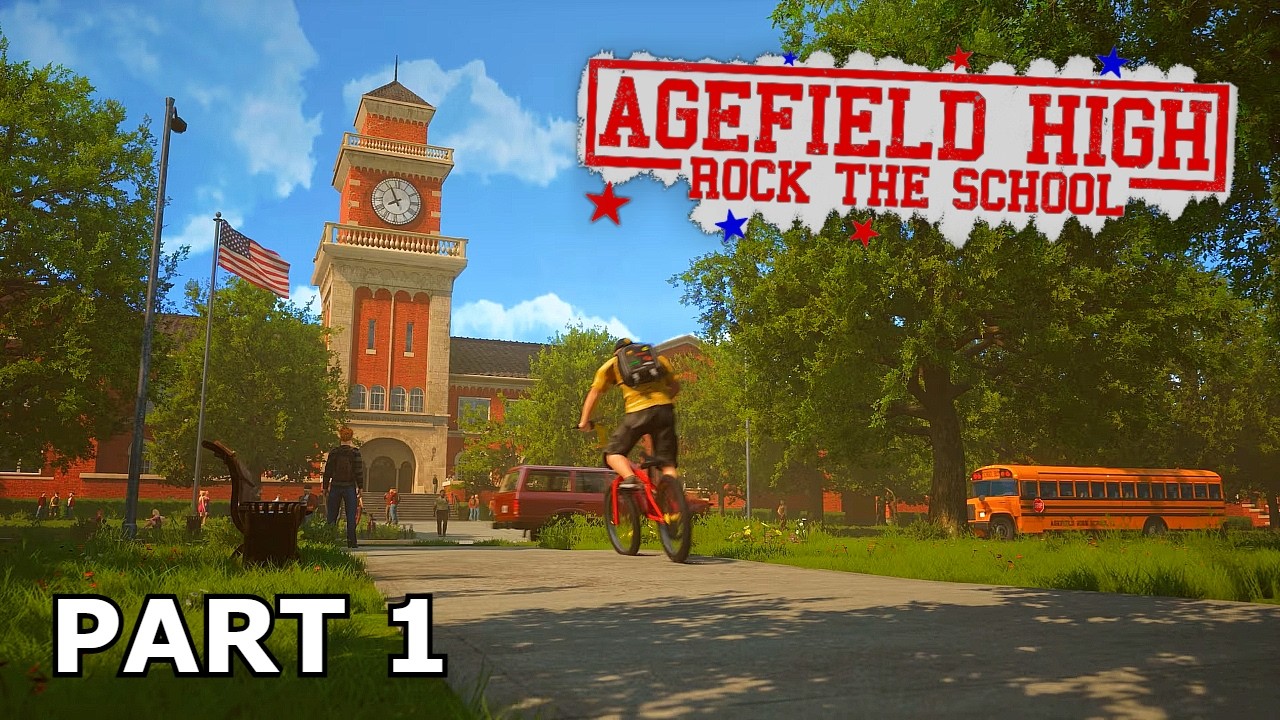 Agefield High: Rock The School | Первый взгляд | ЧАСТЬ 1 | Лагающий тормозящий КОШМАР! - Геймплей...
