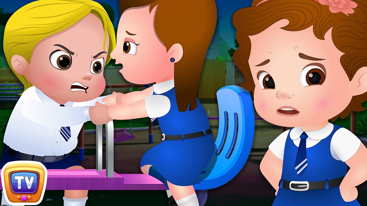Cussly in the Playground - Good Habits Bedtime Stories & Moral Stories for Kids - ChuChu TV