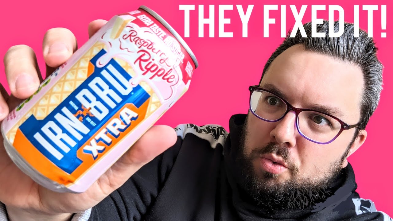 Irn-Bru&trade; (BEST EVER) Raspberry Ripple Review 🍦